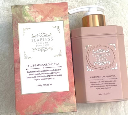 パフュームボディウォッシュ フィグピーチウーロンティー/TEABLESS/ボディソープを使ったクチコミ(3枚目)
