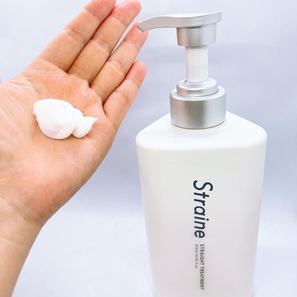 ストレートシャンプー/ストレートトリートメント ホワイトブロッサムの香り/Straine/市販シャンプーを使ったクチコミ(4枚目)