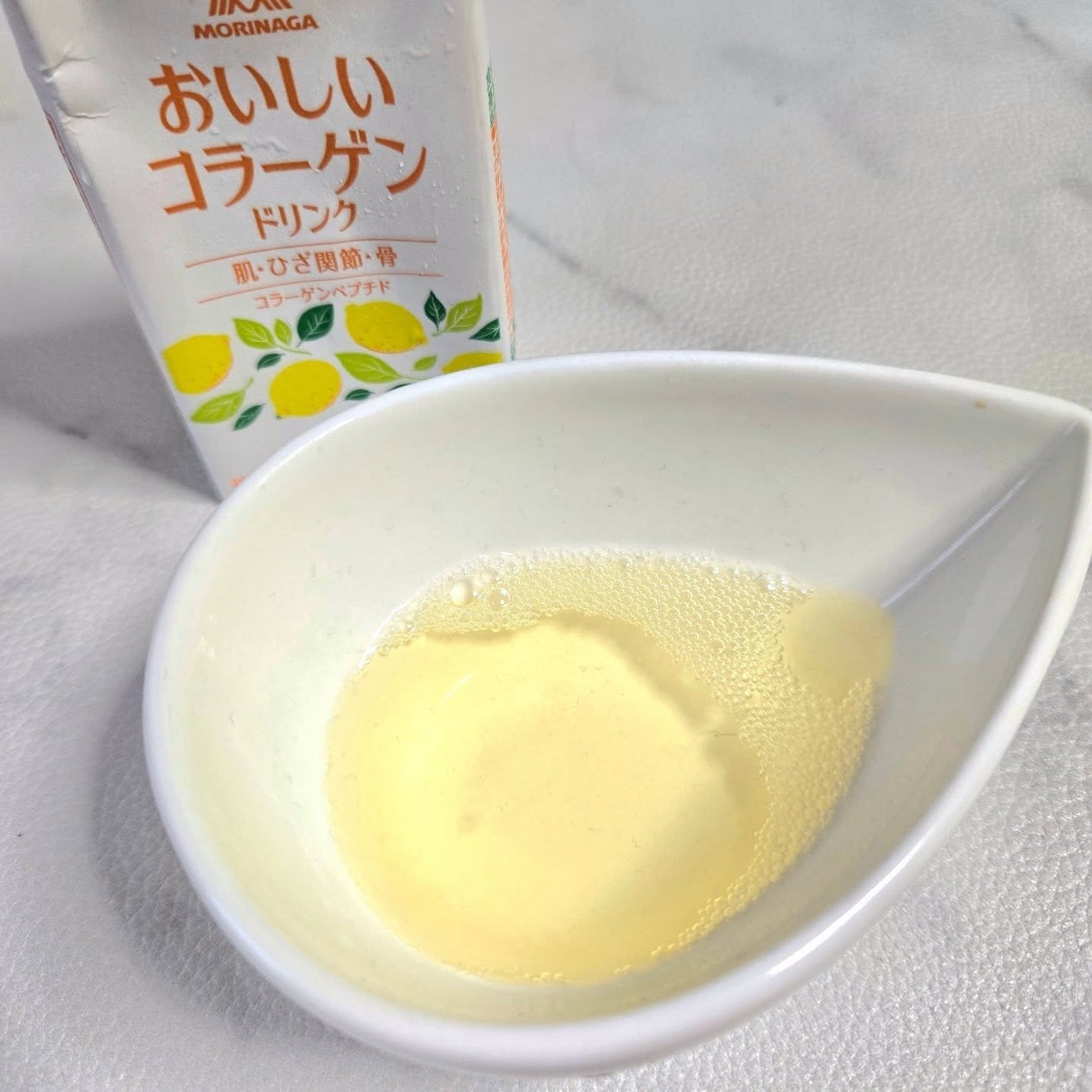 おいしいコラーゲンドリンク/森永製菓/美容ドリンクを使ったクチコミ(4枚目)