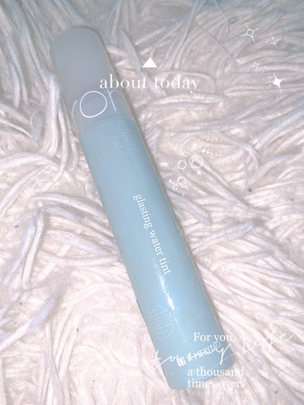 グラスティングウォーターティント 韓服エディション #11 pumpkin brown/rom&nd/リップティントの画像