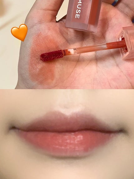 デュー ベルベット/AMUSE/口紅を使ったクチコミ(2枚目)