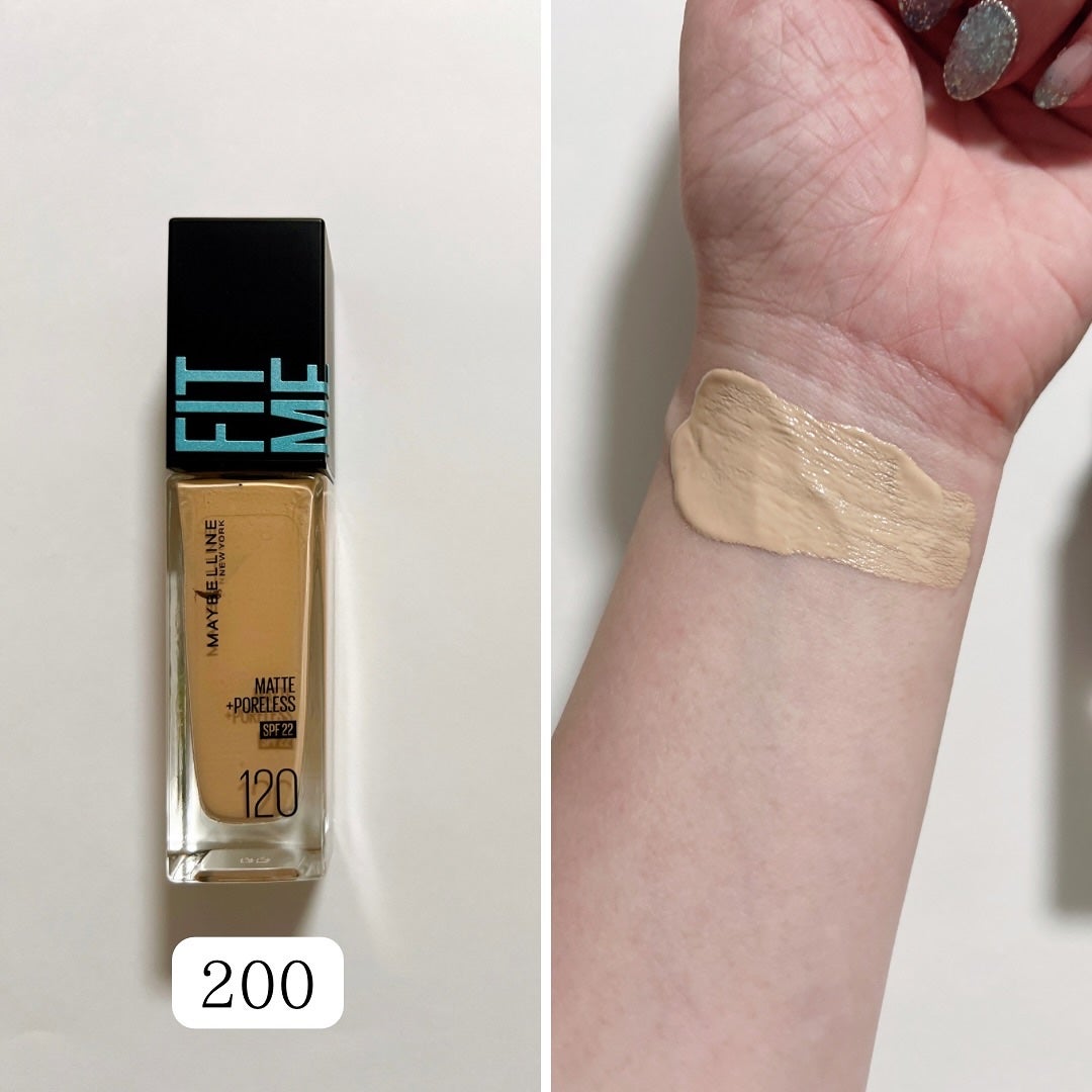 フィットミー リキッドファンデーション R/MAYBELLINE NEW YORK/リキッドファンデーションを使ったクチコミ(4枚目)