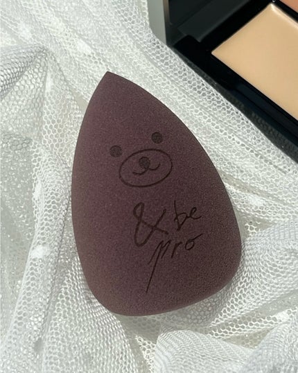 &be ブラックスポンジ/&be/パフ・スポンジを使ったクチコミ(1枚目)