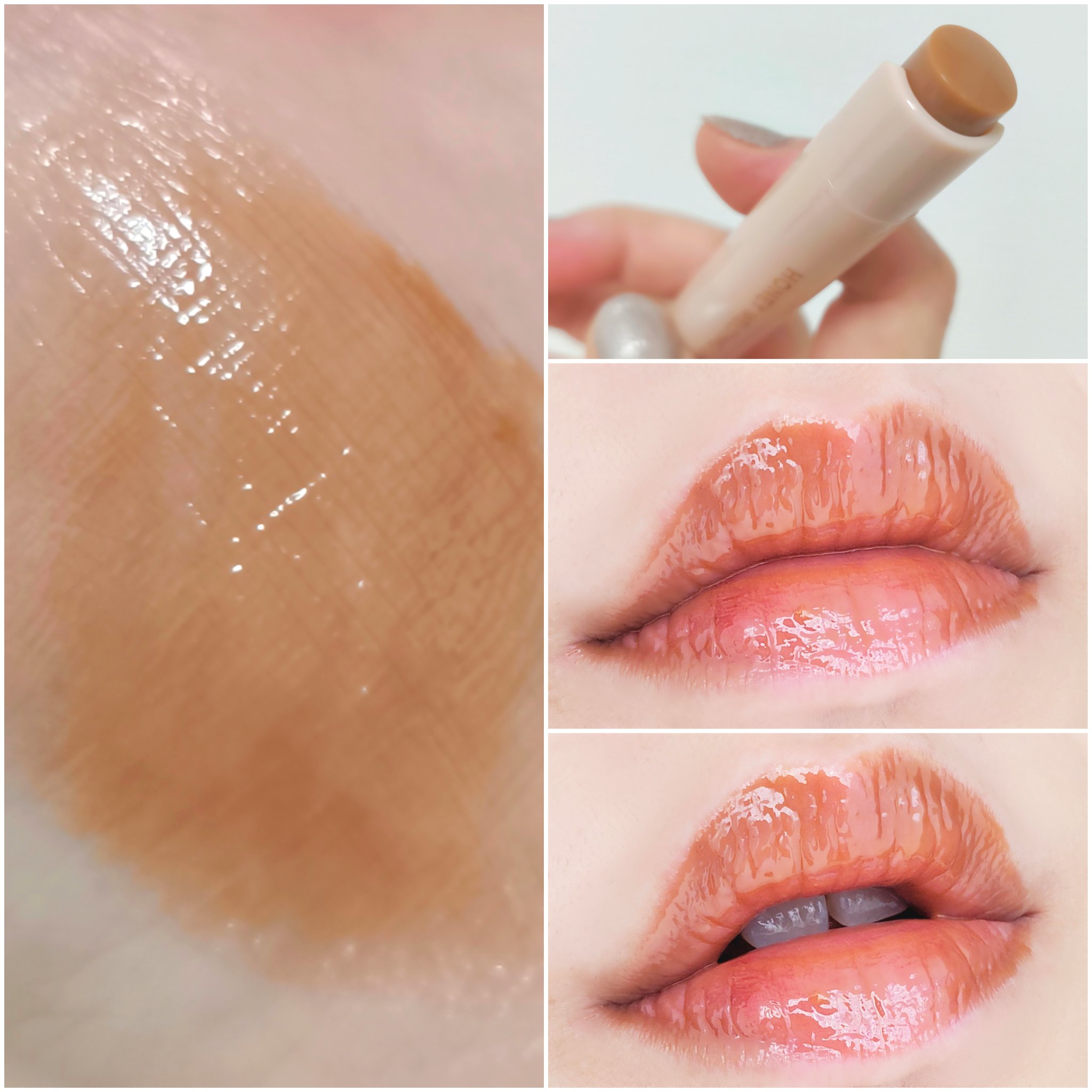 ハニーメルティングリップ 06 チャイミルクティー/ネイチャーリパブリック/口紅を使ったクチコミ（2枚目）