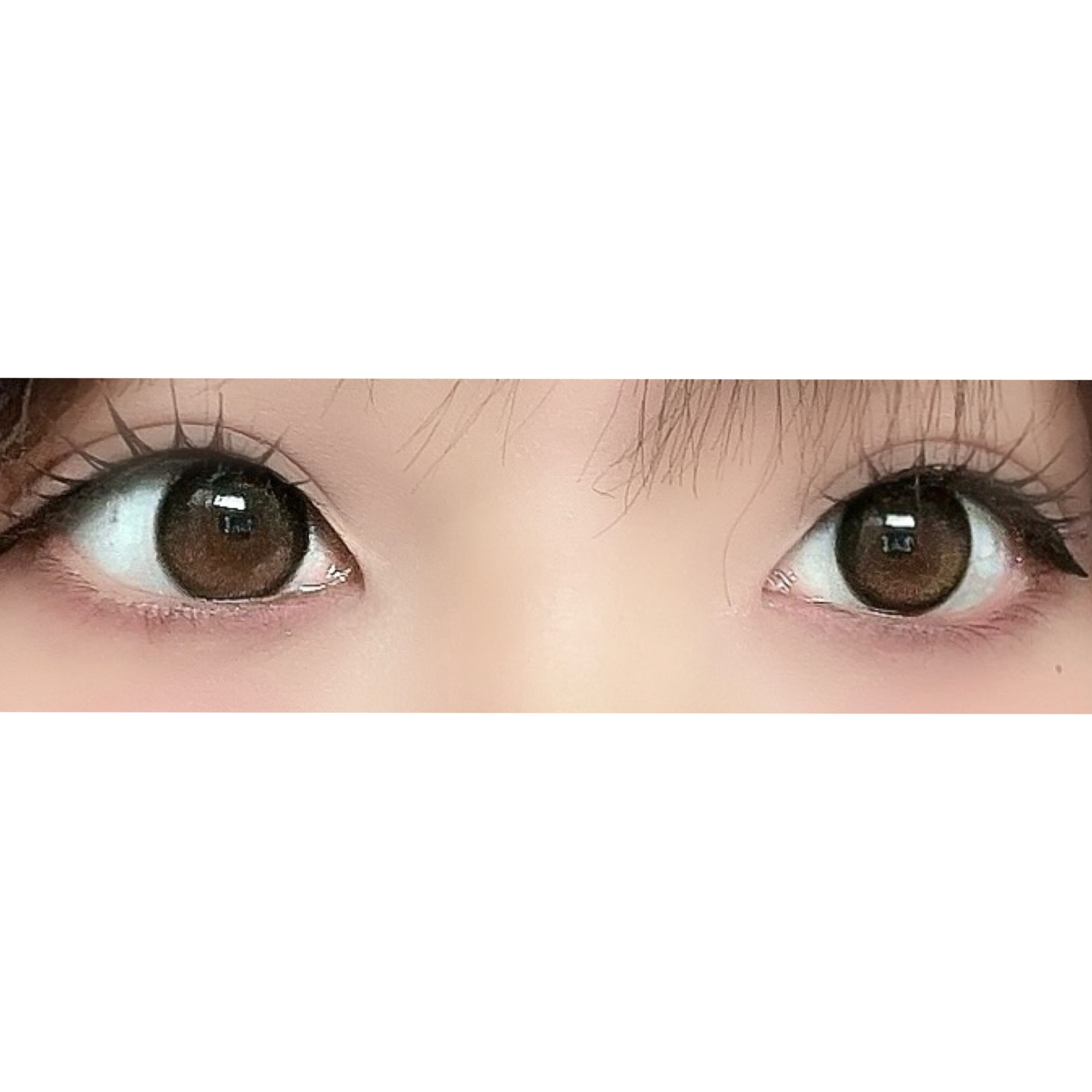 Eyelighter Glowy 1Month ブラック/OLENS/カラーコンタクトレンズを使ったクチコミ（1枚目）