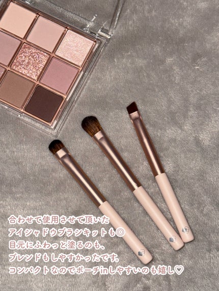 KEYBO FALL IN LOVE SHADOW PALETTE/keybo/アイシャドウパレットを使ったクチコミ(3枚目)