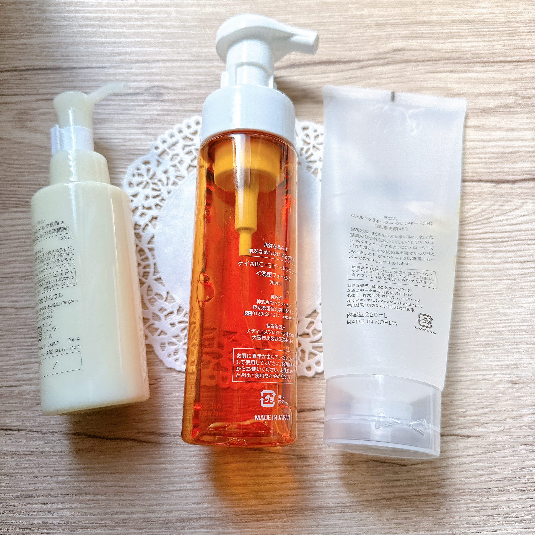 ABC-Gピールウォッシュ/ドクターケイ/泡洗顔を使ったクチコミ（3枚目）