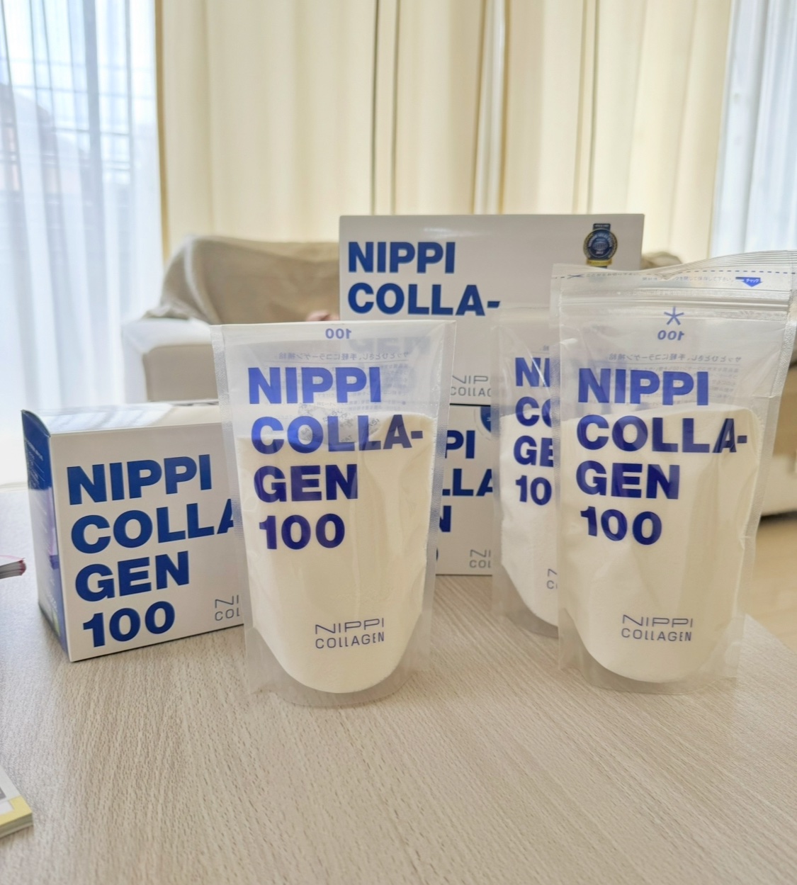 ニッピ コラーゲン100/ニッピコラーゲン化粧品/健康サプリメントを使ったクチコミ（1枚目）