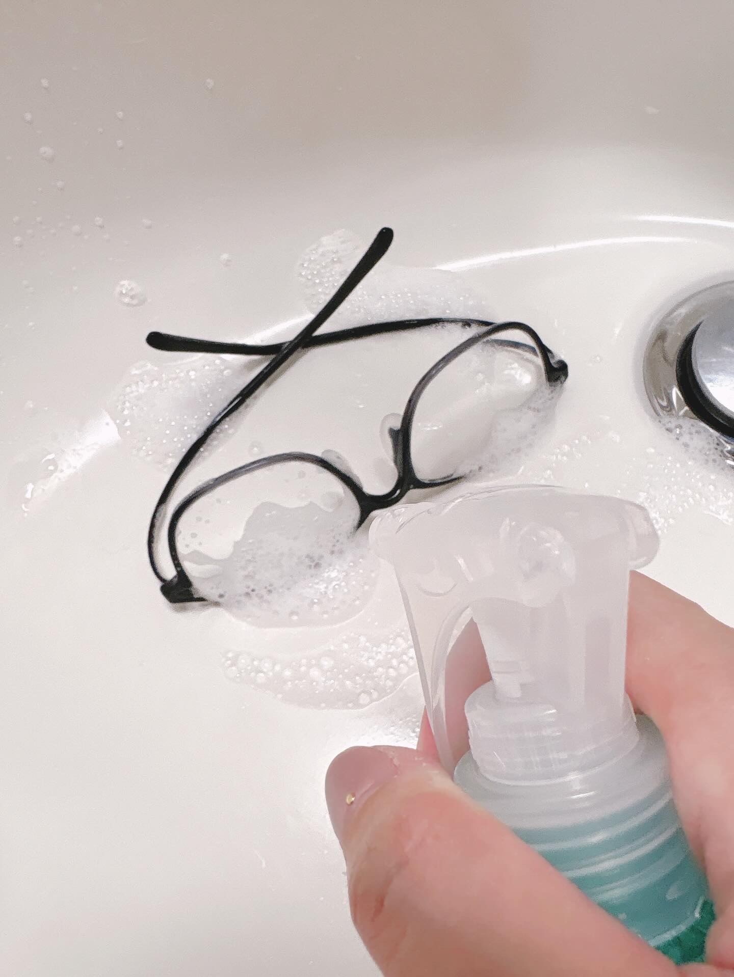 メガネのシャンプー 除菌EX/ソフト９９コーポレーション/その他を使ったクチコミ（3枚目）