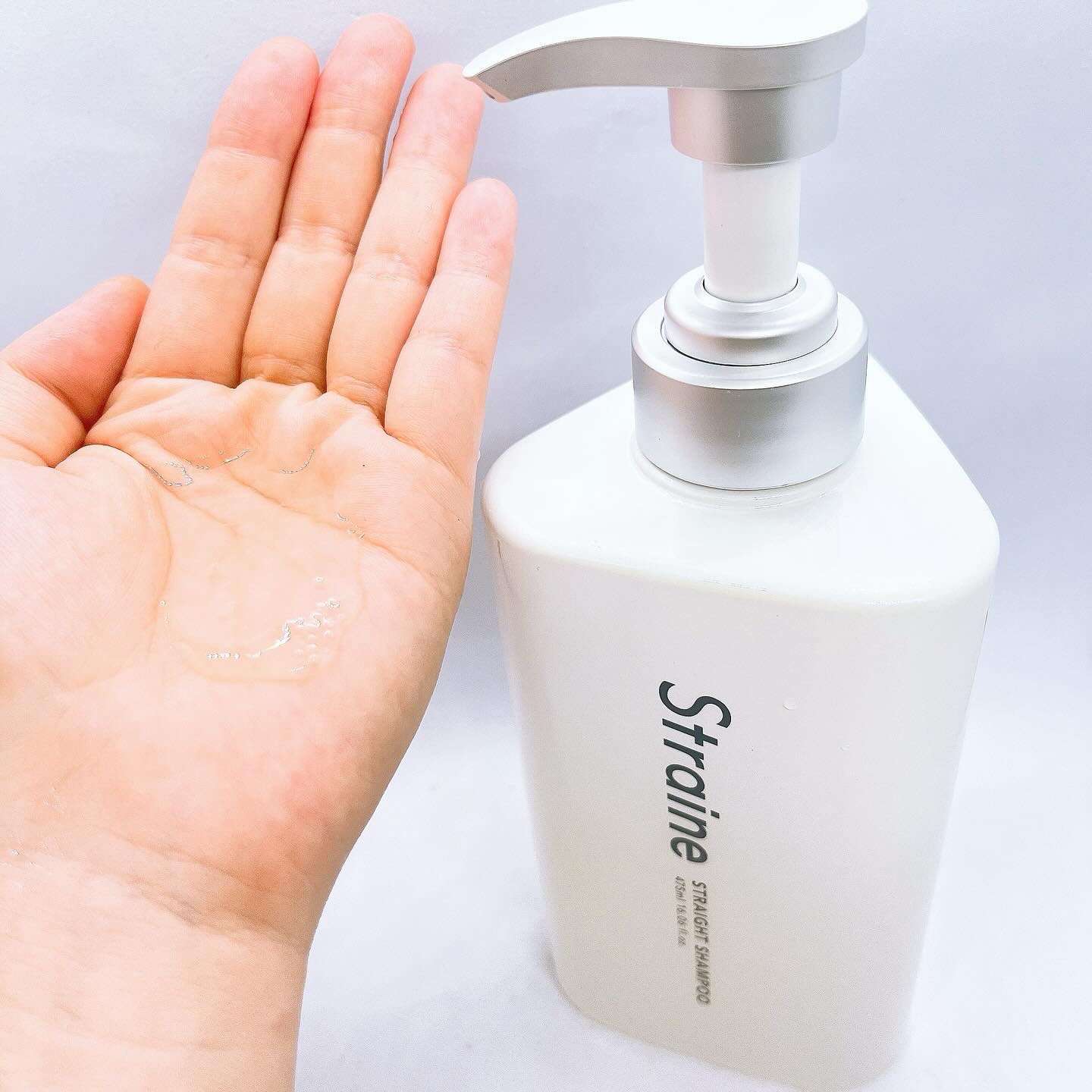 ストレートシャンプー/ストレートトリートメント ホワイトブロッサムの香り/Straine/市販シャンプーを使ったクチコミ（2枚目）