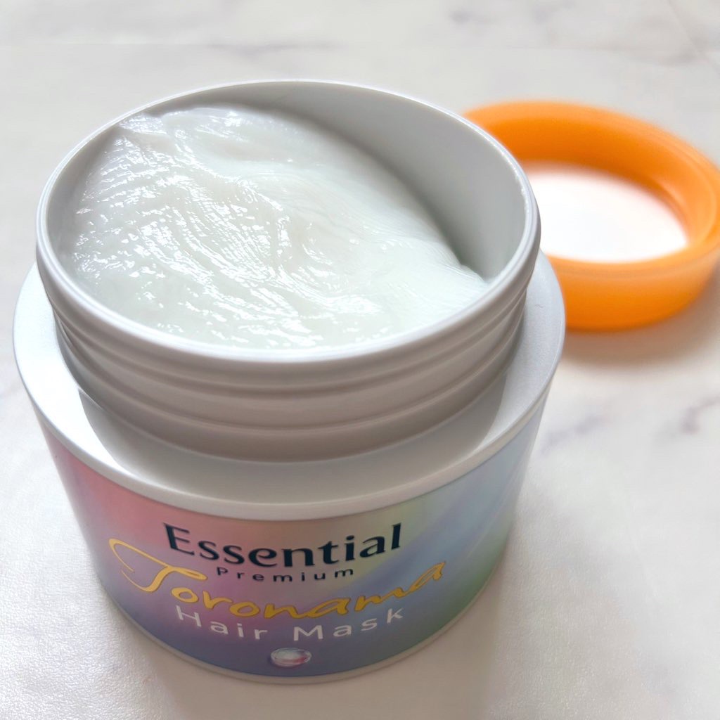 エッセンシャルプレミアム とろ生ヘアマスク/エッセンシャル/ヘアマスク・ヘアパックを使ったクチコミ（2枚目）