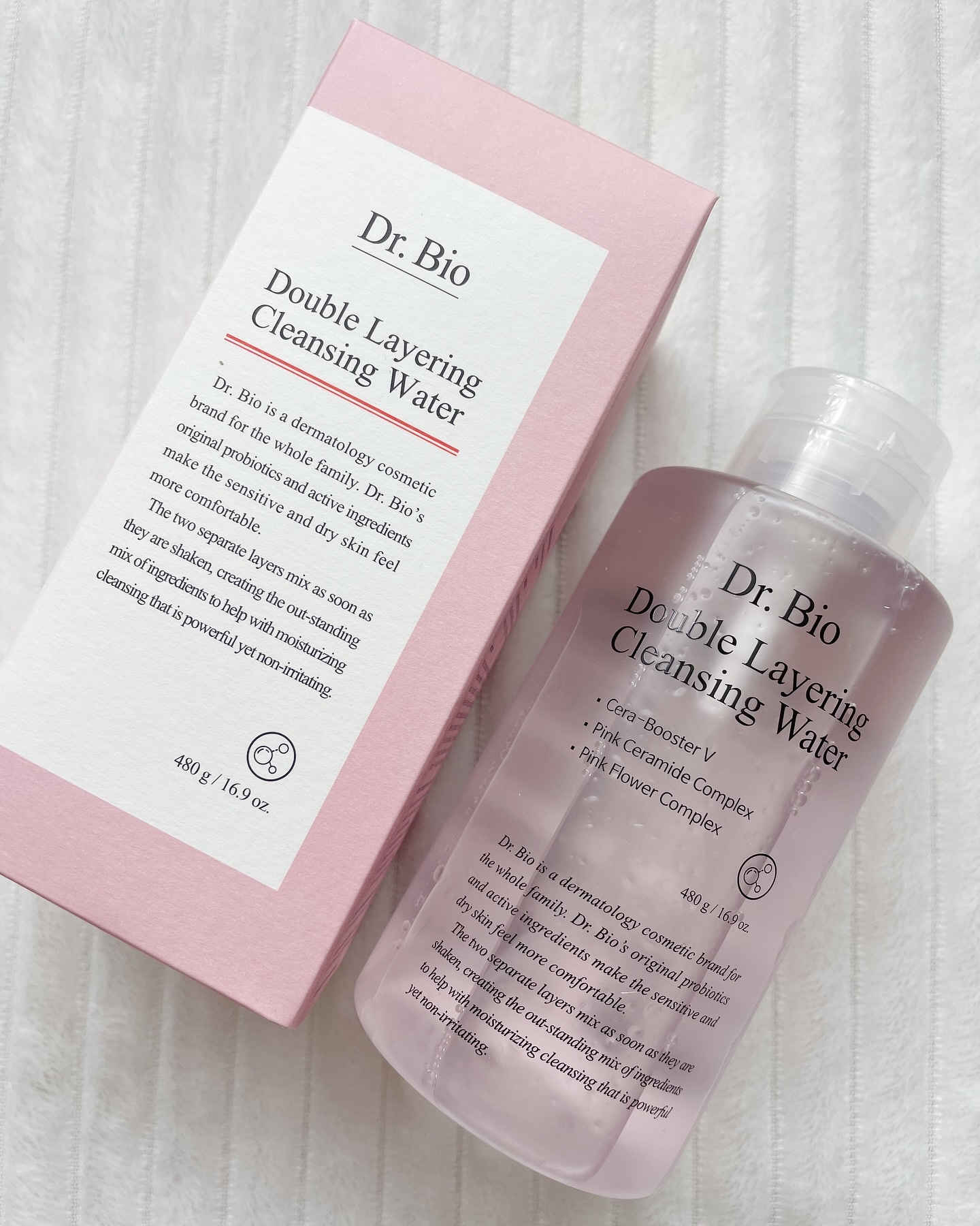 ダブルレイヤリングクレンジングウォーター/Dr.Bio/クレンジングウォーターを使ったクチコミ（2枚目）