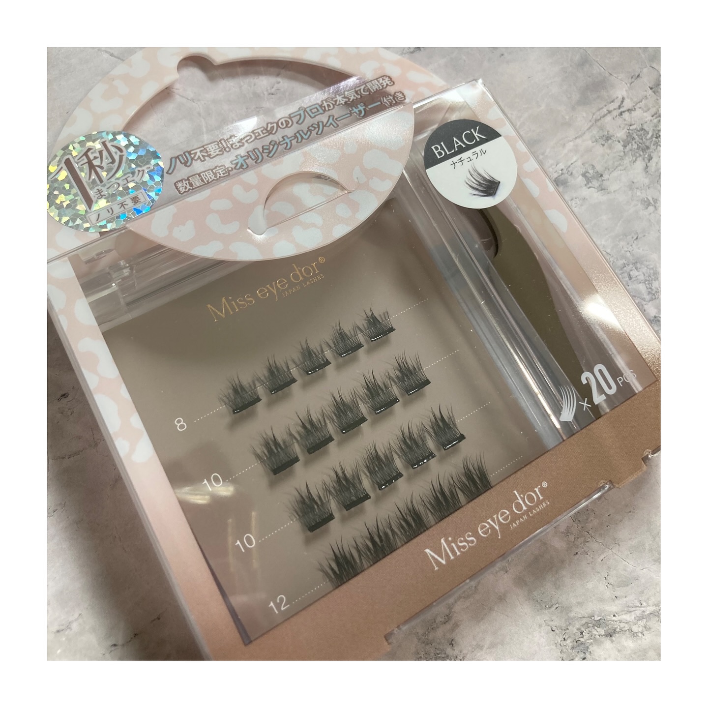 1秒まつエク/Miss eye d'or/つけまつげを使ったクチコミ（1枚目）