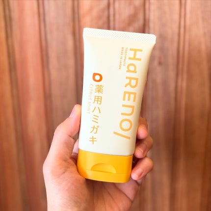 HaRENO/TOOTHPASTE 薬用ハミガキ/HaRENO/歯磨き粉を使ったクチコミ(1枚目)