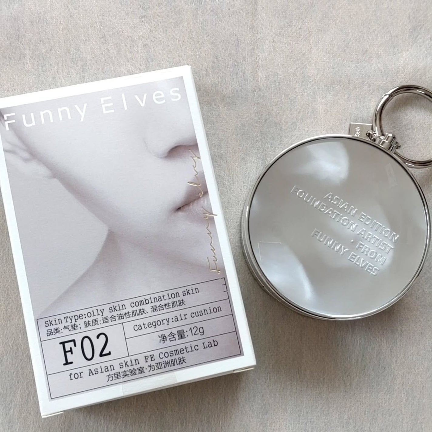 ロングウェア エア クッションファンデーション/FUNNY ELVES方里/クッションファンデーションを使ったクチコミ(1枚目)