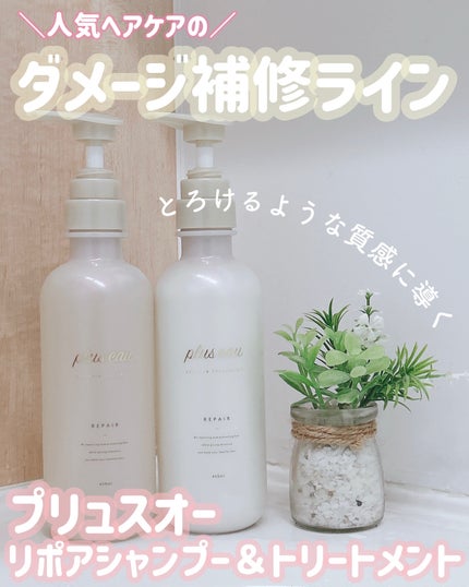 リポアシャンプー/リポアトリートメント/plus eau/市販シャンプーを使ったクチコミ(1枚目)