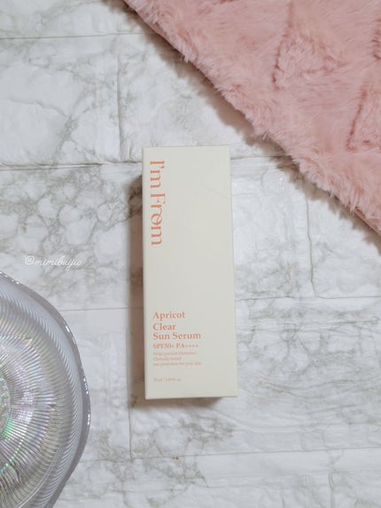 アプリコットクリアサンセラム/I'm from/日焼け止めローションを使ったクチコミ(5枚目)