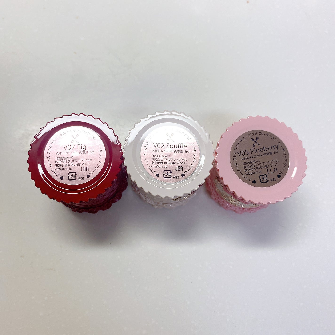 ストロベリーキューピッドコレクション ケーキリップクリーム/FlowerKnows/口紅を使ったクチコミ(2枚目)