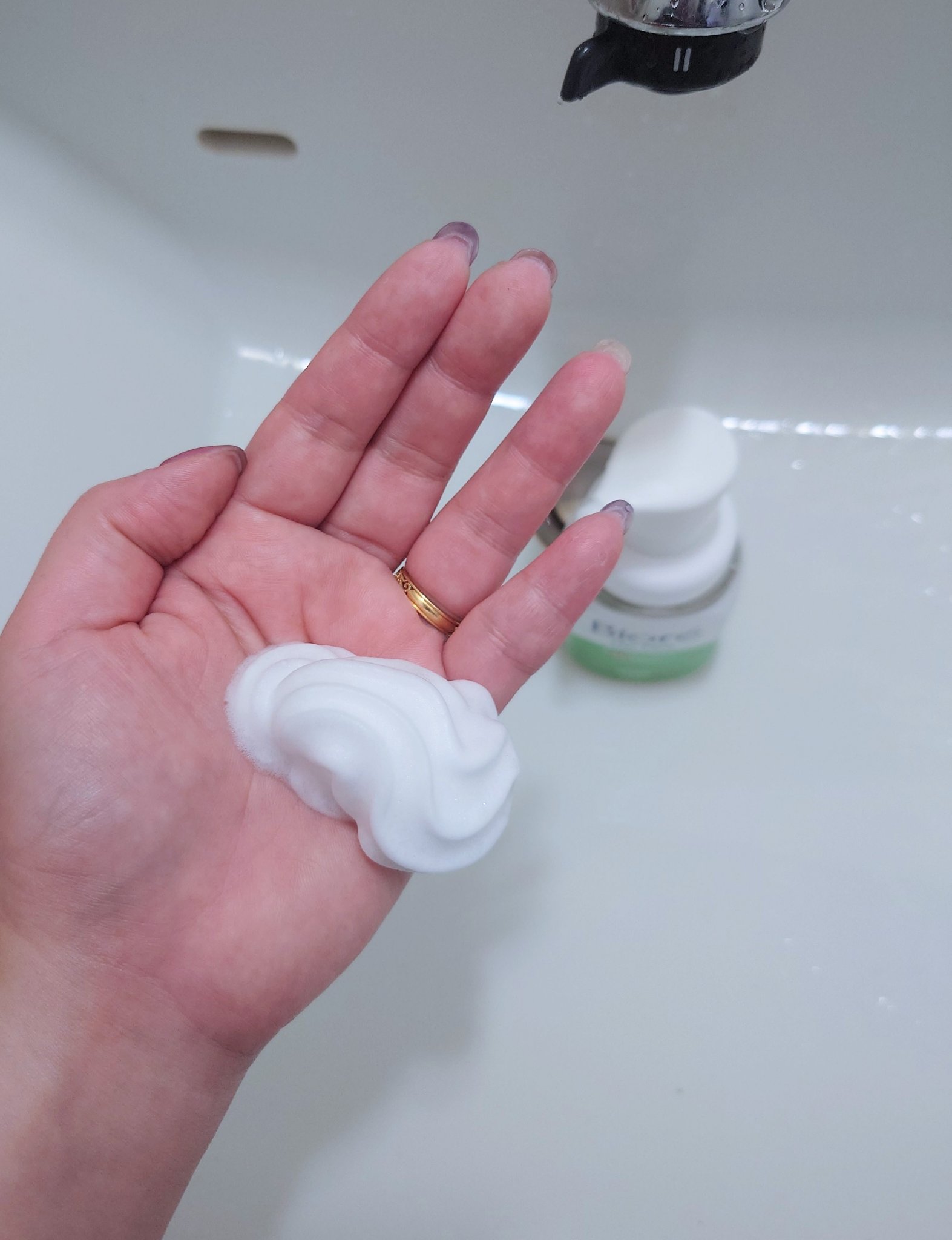 ビオレ ザフェイス 泡洗顔料 アクネケア/ビオレ/泡洗顔を使ったクチコミ（3枚目）