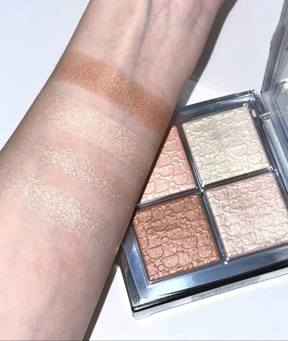 ディオール バックステージ フェイス グロウ パレット 002/Dior/ハイライトを使ったクチコミ（2枚目）