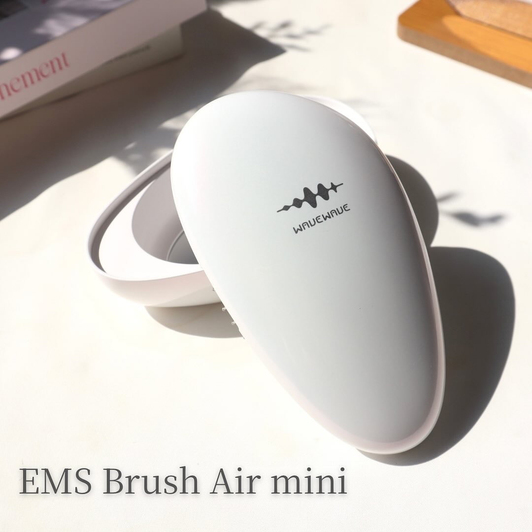 EMS Brush Air mini/WAVEWAVE/ヘアブラシを使ったクチコミ（1枚目）