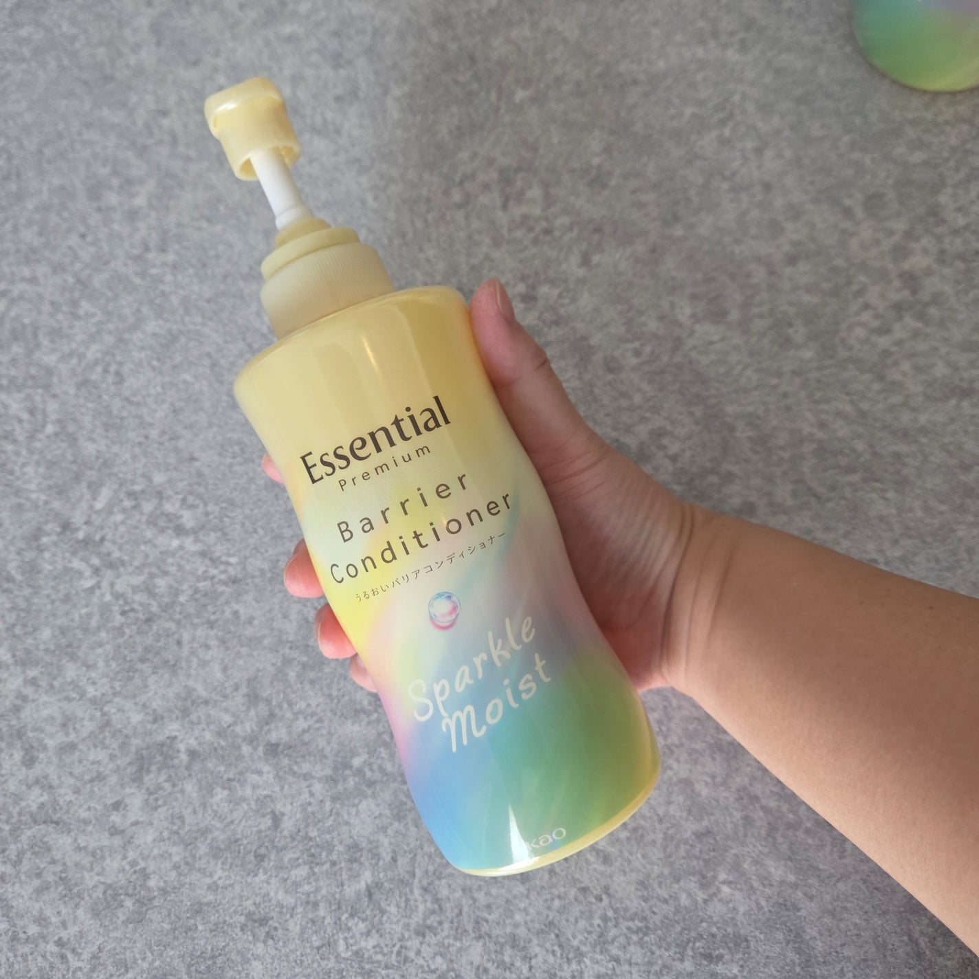 エッセンシャルプレミアム バリアシャンプー・コンディショナー スパークルモイスト/エッセンシャル/市販シャンプーを使ったクチコミ(3枚目)