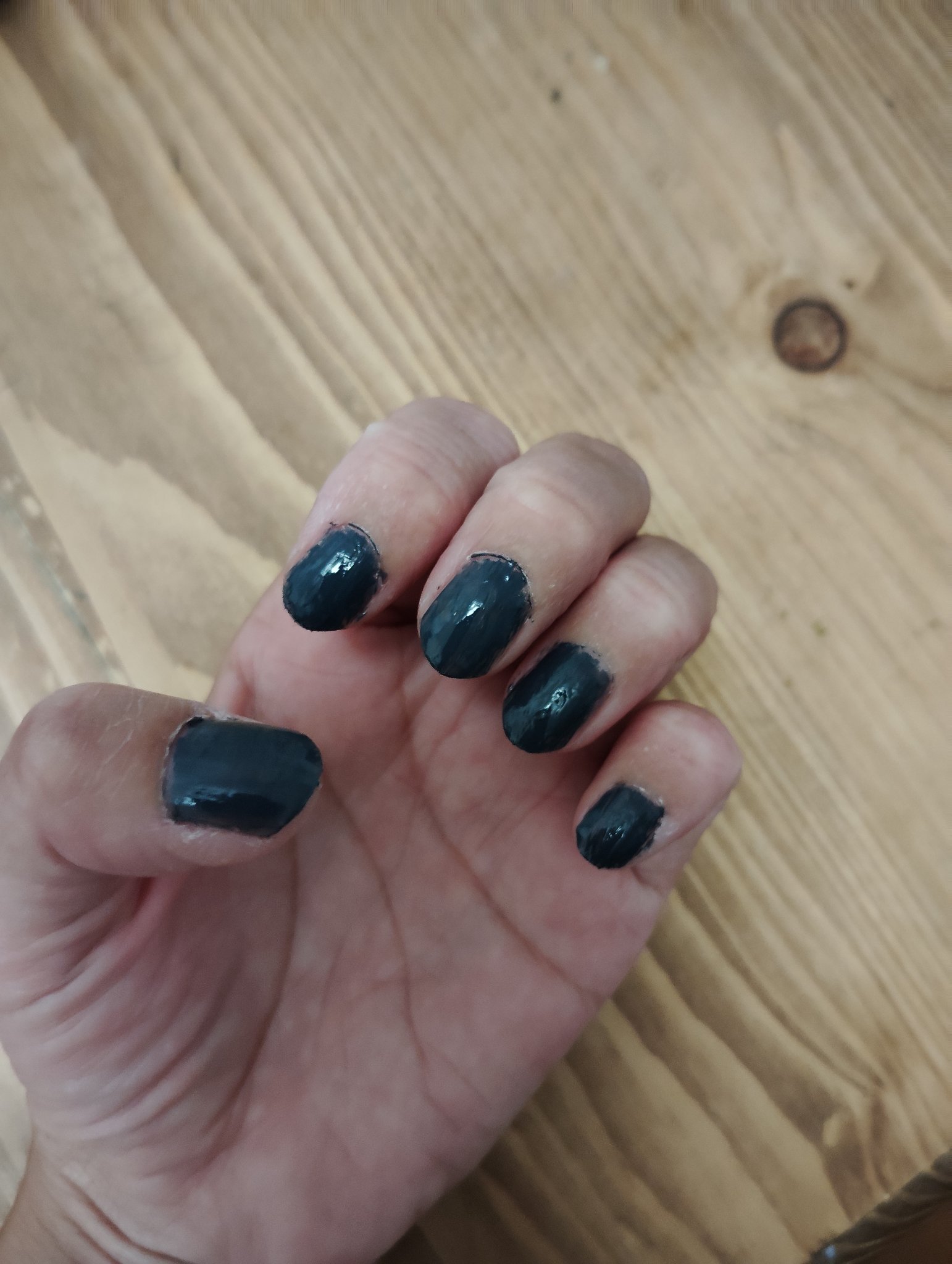gene TOKYO ネイル デニムブルー/DAISO/マニキュアを使ったクチコミ（2枚目）