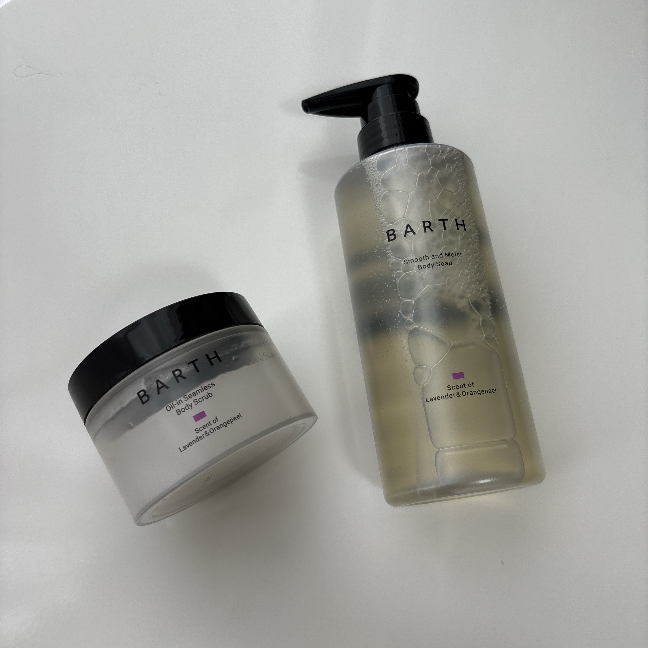 BARTH オイルイン シームレス ボディスクラブ/BARTH/ボディスクラブを使ったクチコミ（1枚目）