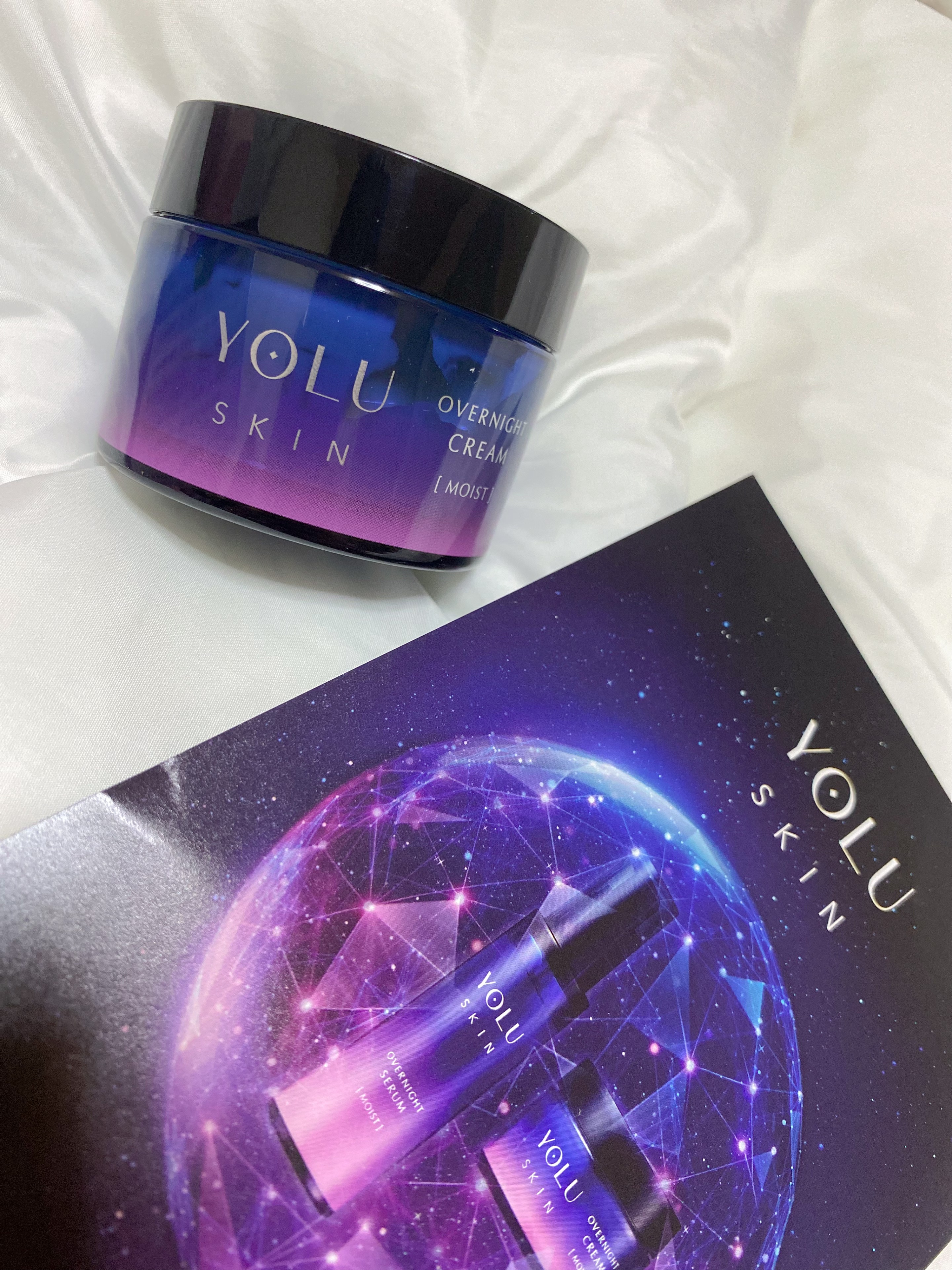 ヨル スキン オーバーナイトクリーム モイスト/YOLU/フェイスクリームを使ったクチコミ（1枚目）