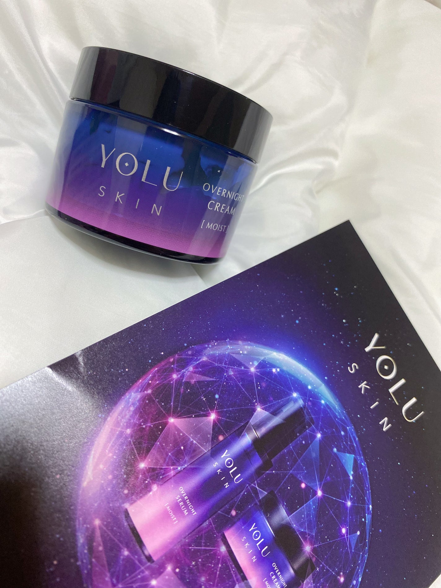 ヨル スキン オーバーナイトクリーム モイスト/YOLU/フェイスクリームを使ったクチコミ(1枚目)