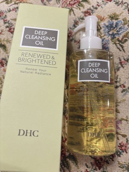 DHC 薬用ディープクレンジングオイル リニューブライト/DHC/オイルクレンジングを使ったクチコミ(1枚目)