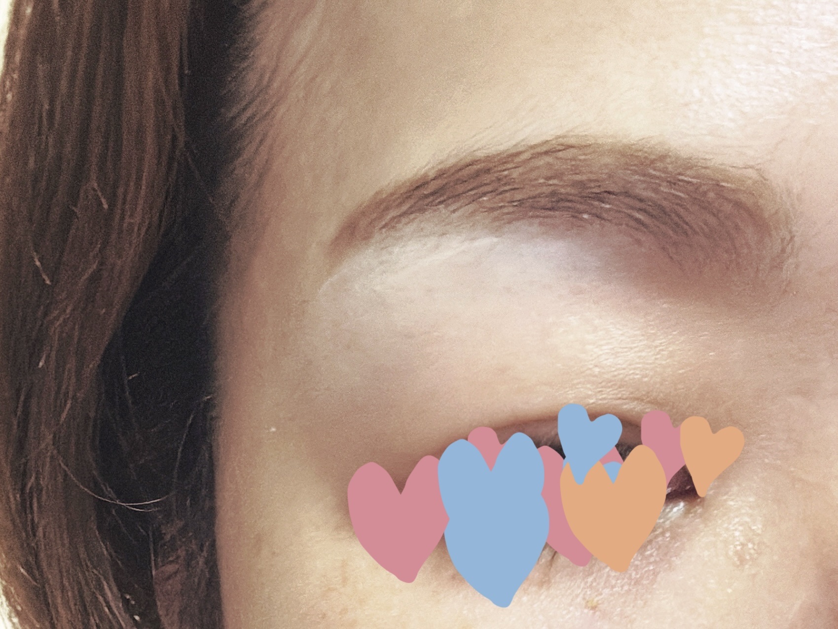 ヘビーローテーション カラーリングアイブロウEX 03 アッシュブラウン/ヘビーローテーション/眉マスカラを使ったクチコミ（2枚目）