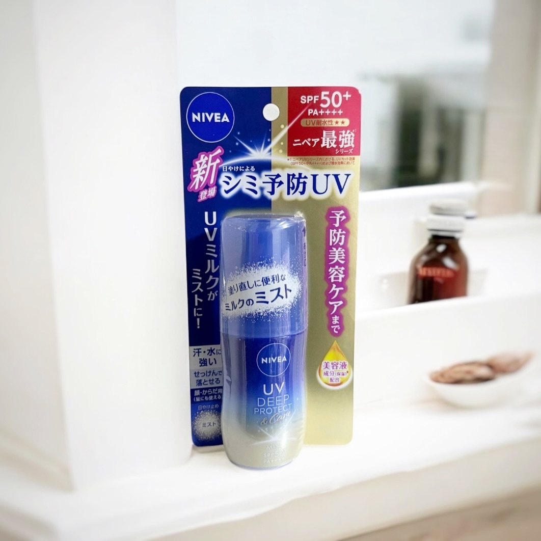 ニベアUV ディーププロテクト＆ケア ミルクミスト/ニベア/日焼け止めミスト・スプレーを使ったクチコミ（1枚目）