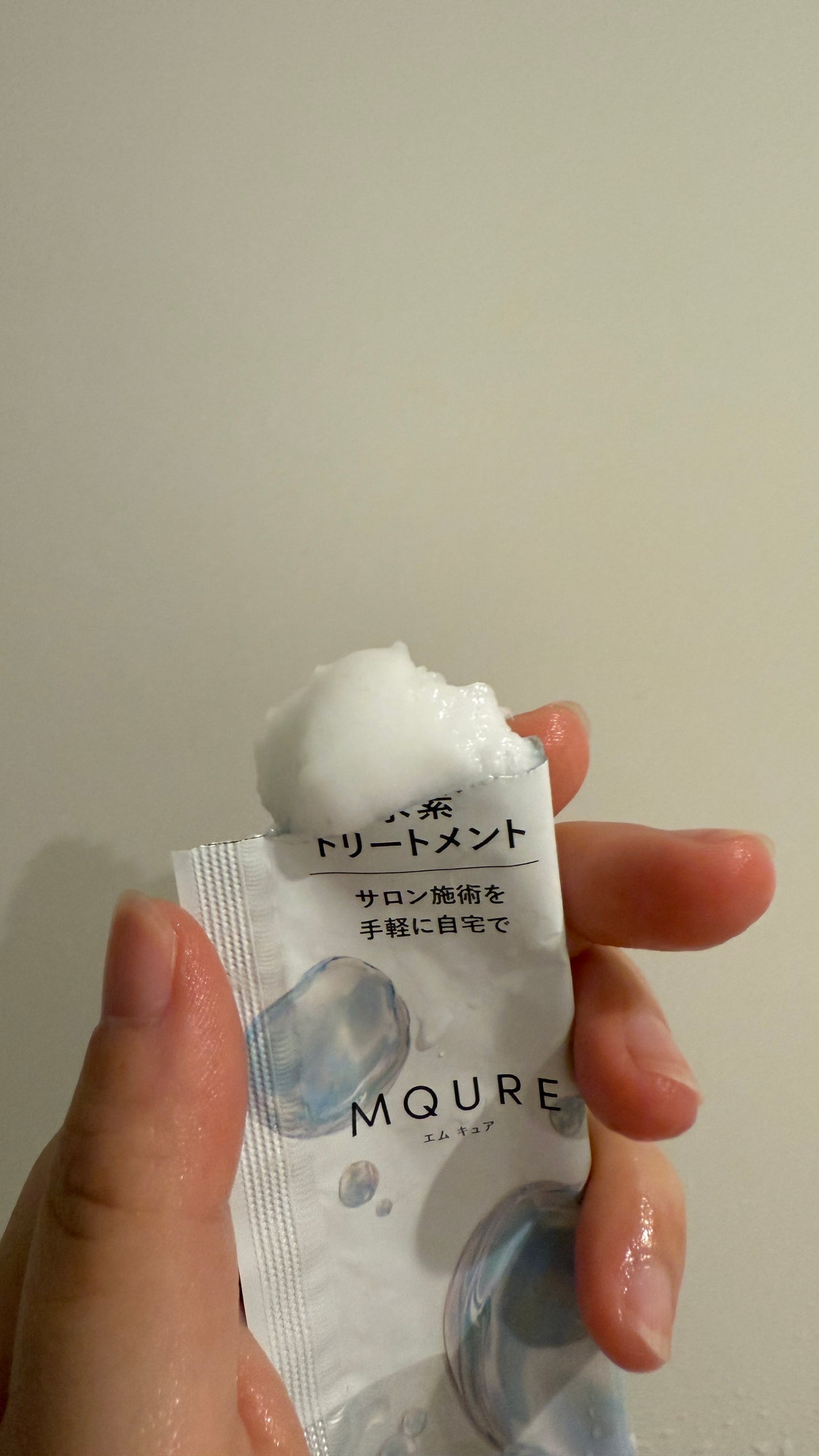 MQURE 水素※1トリートメント/MQURE/洗い流すヘアトリートメントを使ったクチコミ(4枚目)