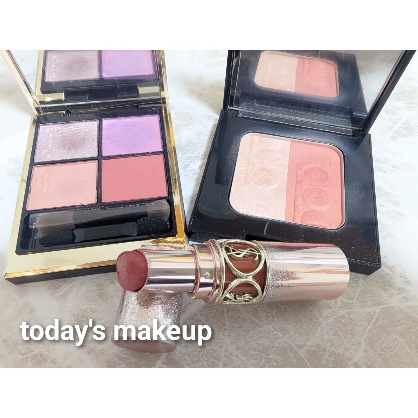 ルージュ ヴォリュプテ シャイン/YVES SAINT LAURENT BEAUTE/口紅を使ったクチコミ（1枚目）