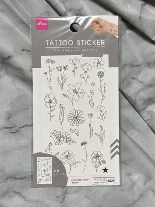 ポイントタトゥーシール/DAISO/その他を使ったクチコミ（1枚目）