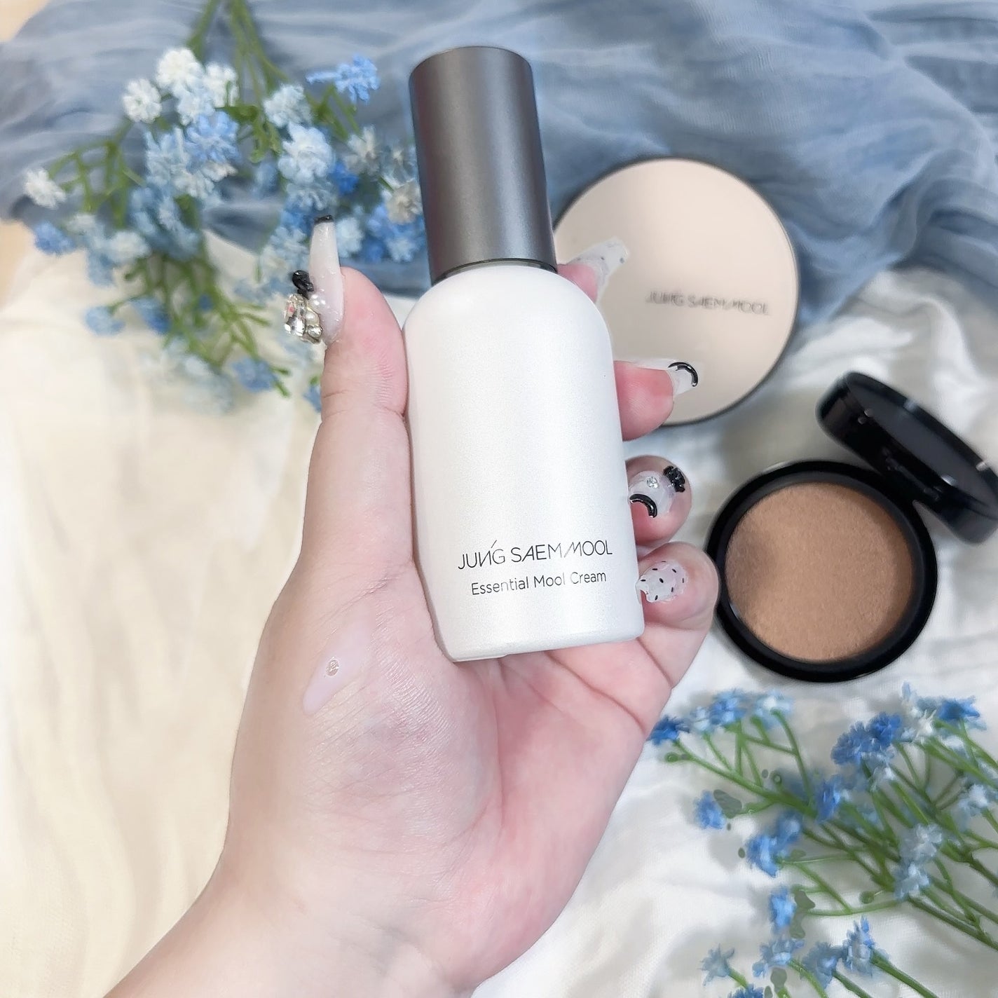 ジョンセンムル スキンヌーダーロングウェアクッション/JUNG SAEM MOOL/クッションファンデーションを使ったクチコミ(2枚目)