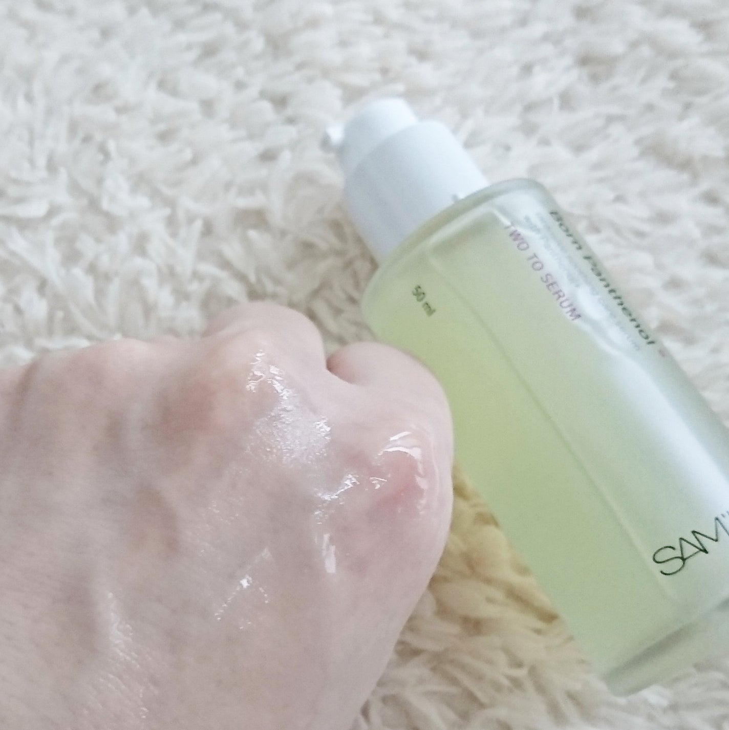 ボーンパンテノールトゥートゥーセラム/SAM'U/美容液を使ったクチコミ(4枚目)