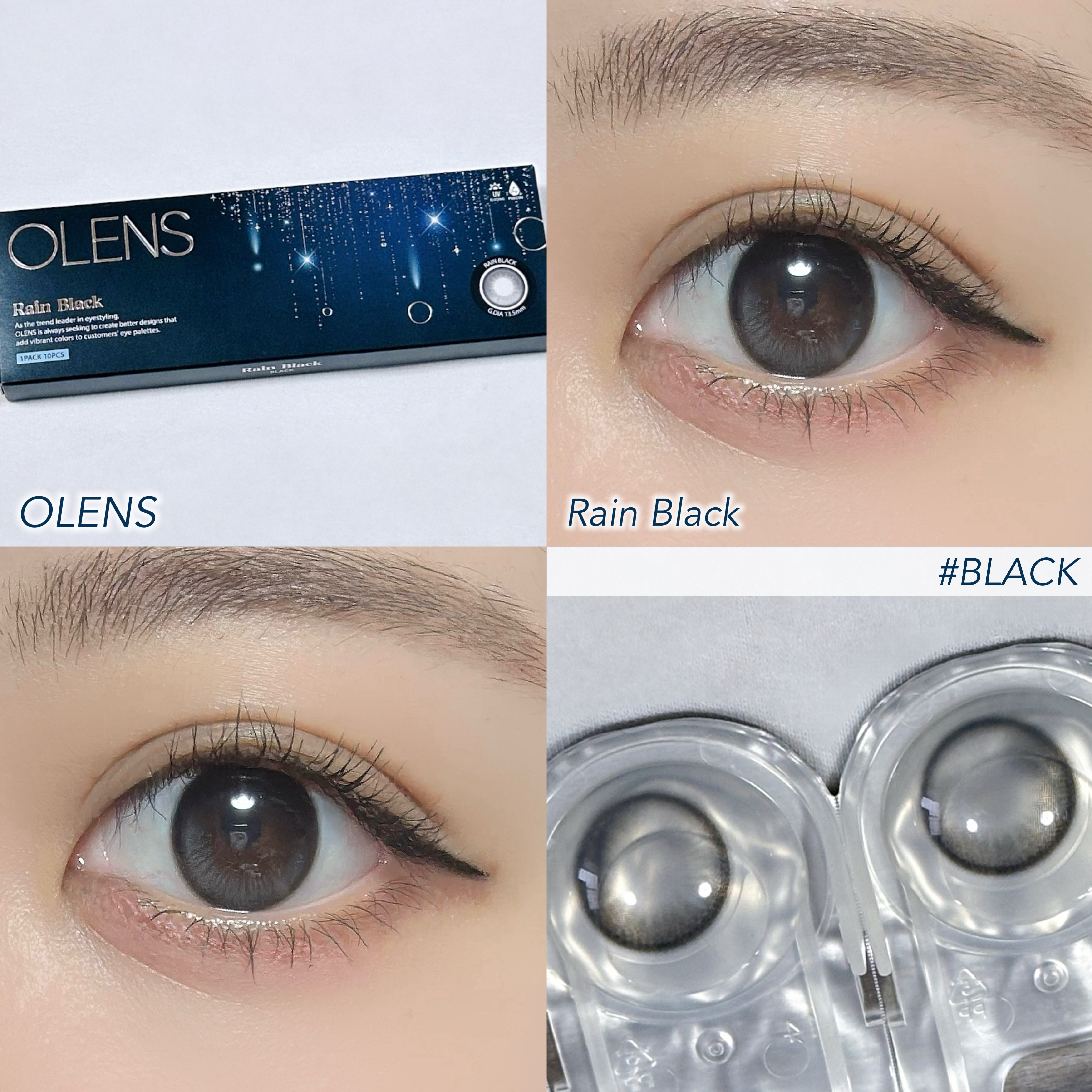 Rain 1day/OLENS/ワンデー（１DAY）カラコンを使ったクチコミ（1枚目）
