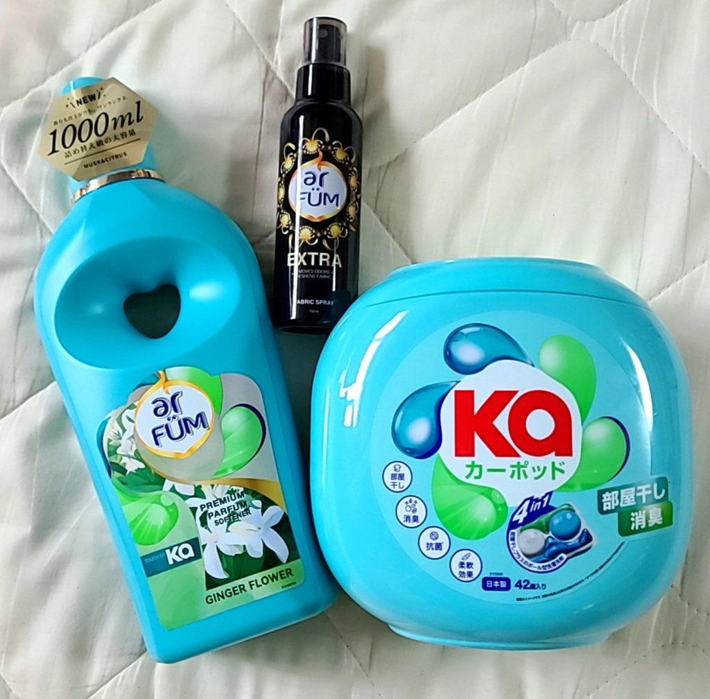 Touch of Ka ジンジャーフラワーフレッシュシトラスの香り/arFUM/柔軟剤を使ったクチコミ（1枚目）