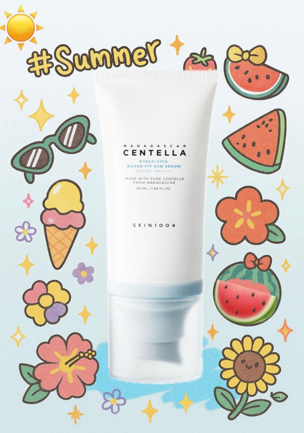 きらら on LIPS 「ヒアルーシカウォーターフィットサンセラムQoo10で購入しまし..」(1枚目)