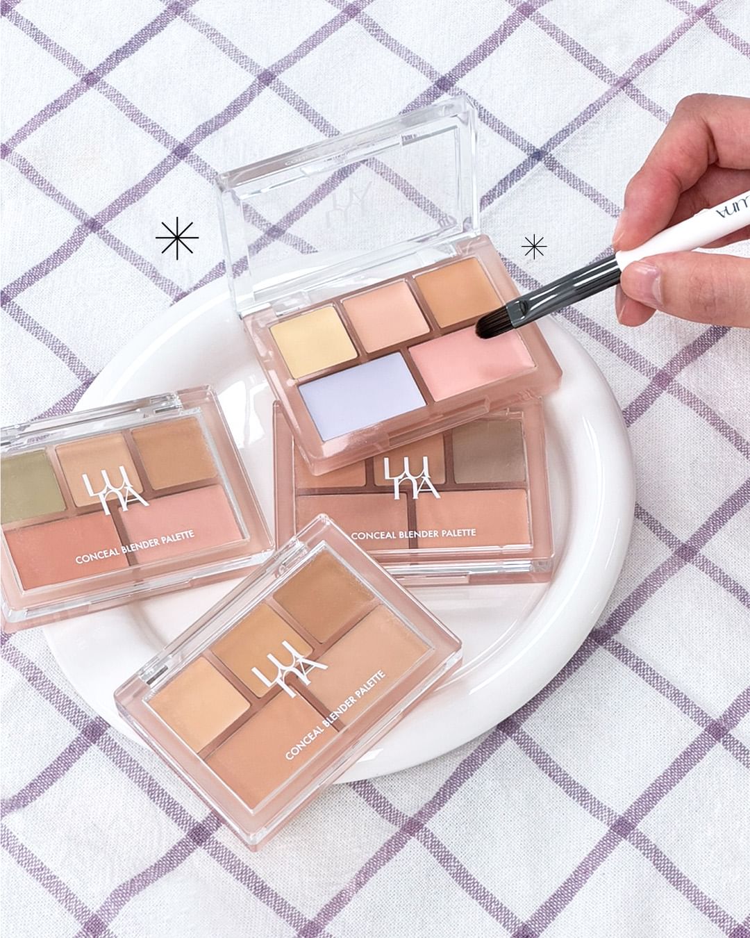 【肌が綺麗に見える✨コントロールカラーの使用方法📚】

1つのパレットで素肌感の美しさをディテールに生かす
『コンシールブレンダーパレット』🎨

コントロールカラーを使ってみたいけど
どこにどの色をのせれば綺麗に見えるかイマイチわからな