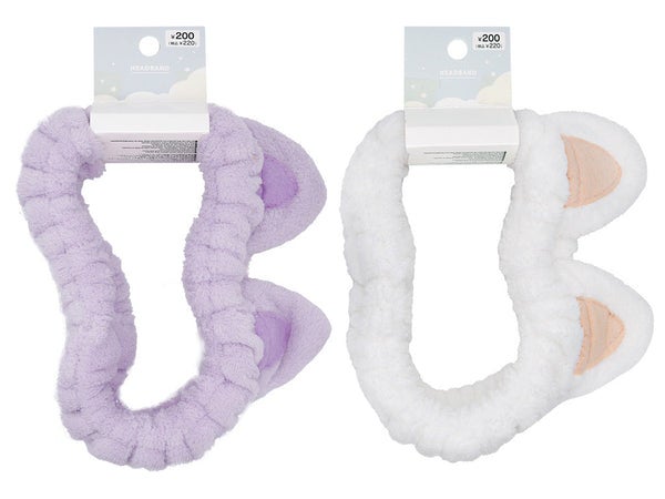 ねこ耳ふわふわヘアバンド DAISO