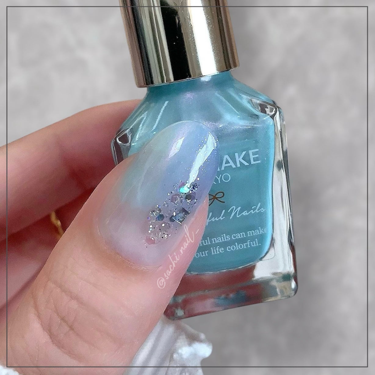 カラフルネイルズ/キャンメイク/マニキュアを使ったクチコミ(5枚目)