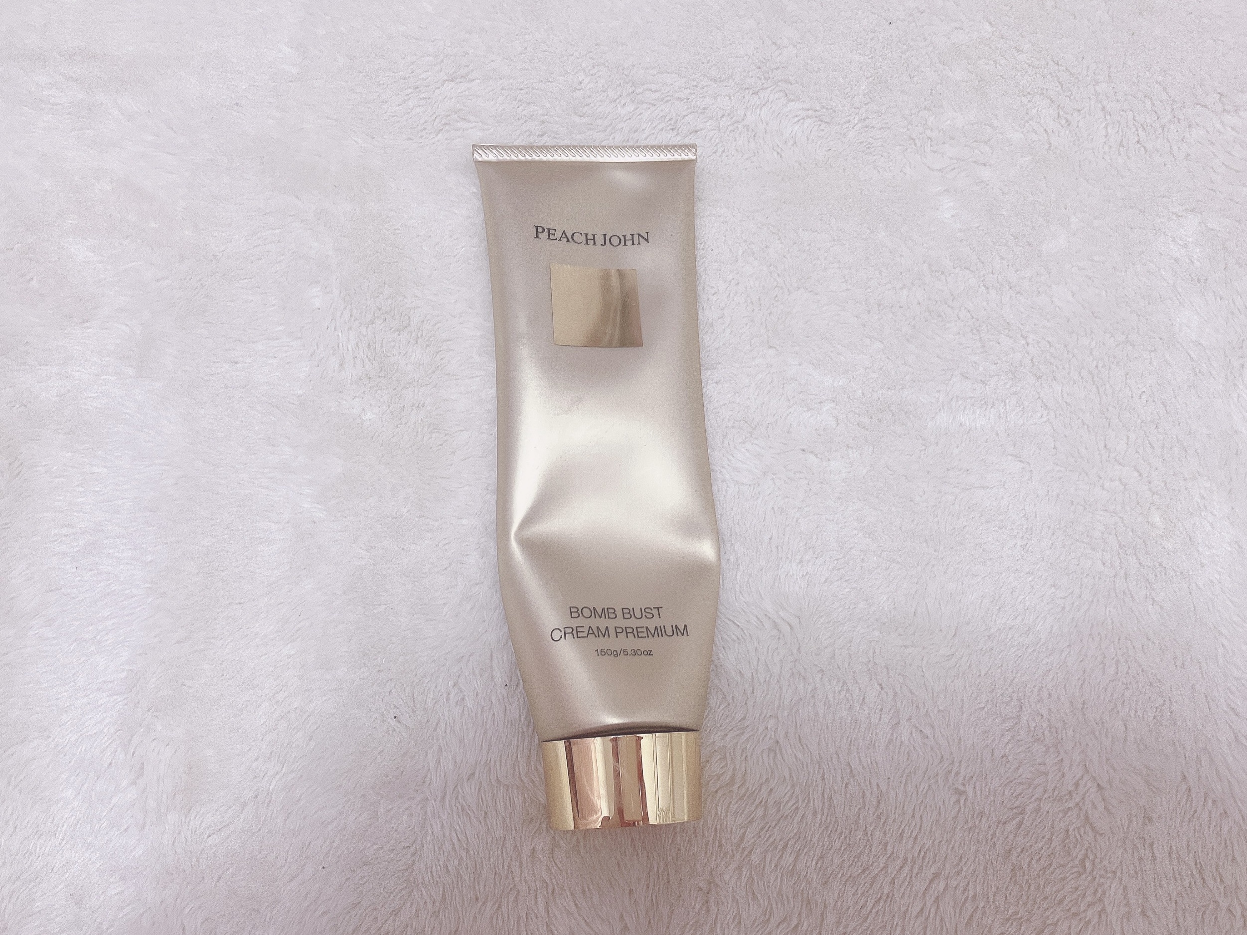 PEACH JOHN ボムバストクリーム プレミアムのクチコミ「＿＿＿♥

PEACH JOHN ピーチジョン ボムバストクリーム プレミアム

ピーチジョン.....」（1枚目）