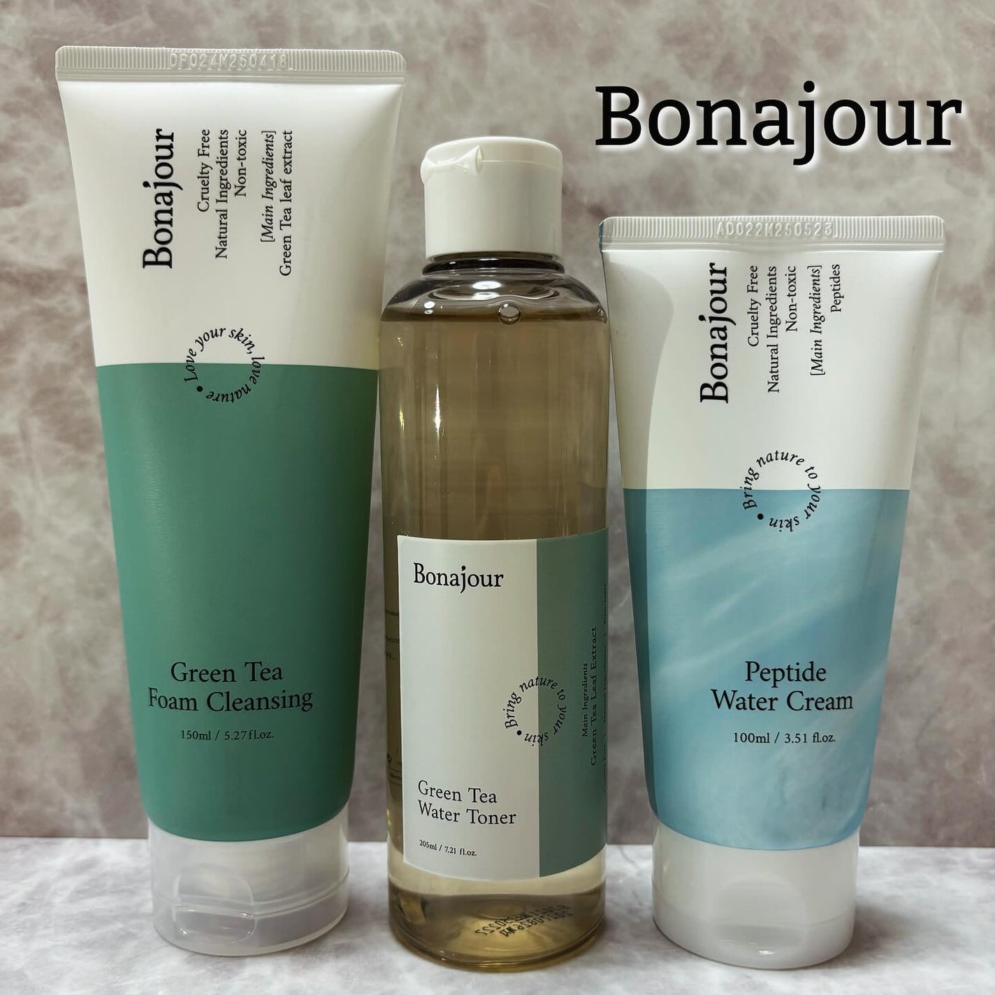 グリーンティーフォームクレンジング/Bonajour/クレンジングクリームを使ったクチコミ(3枚目)