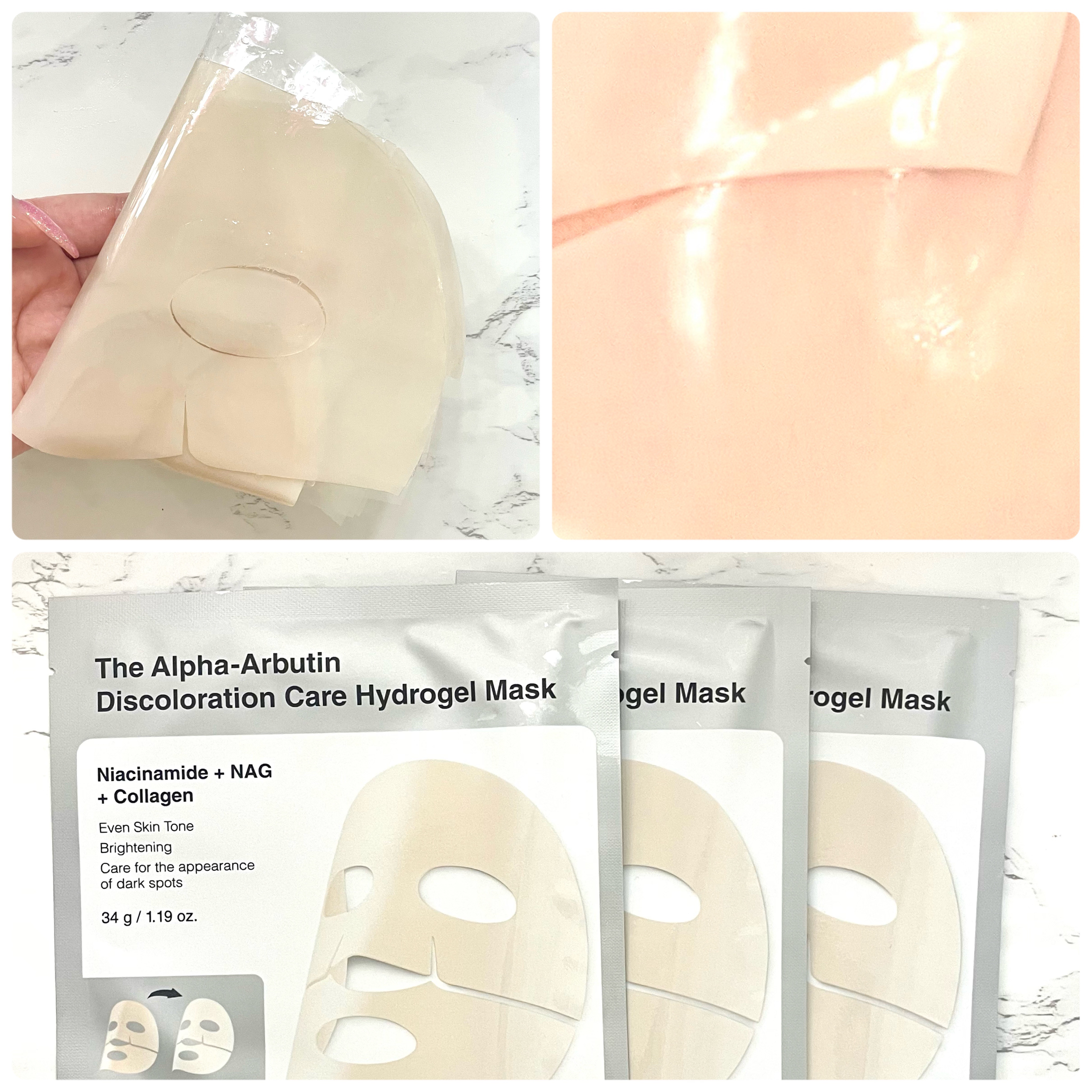 RXザ・アルファ アルブチン ハイドロゲルパック/COSRX/シートマスク・パックを使ったクチコミ（2枚目）