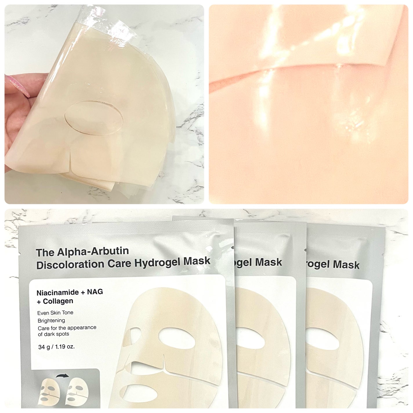 RXザ・アルファ アルブチン ハイドロゲルパック/COSRX/シートマスク・パックを使ったクチコミ(2枚目)