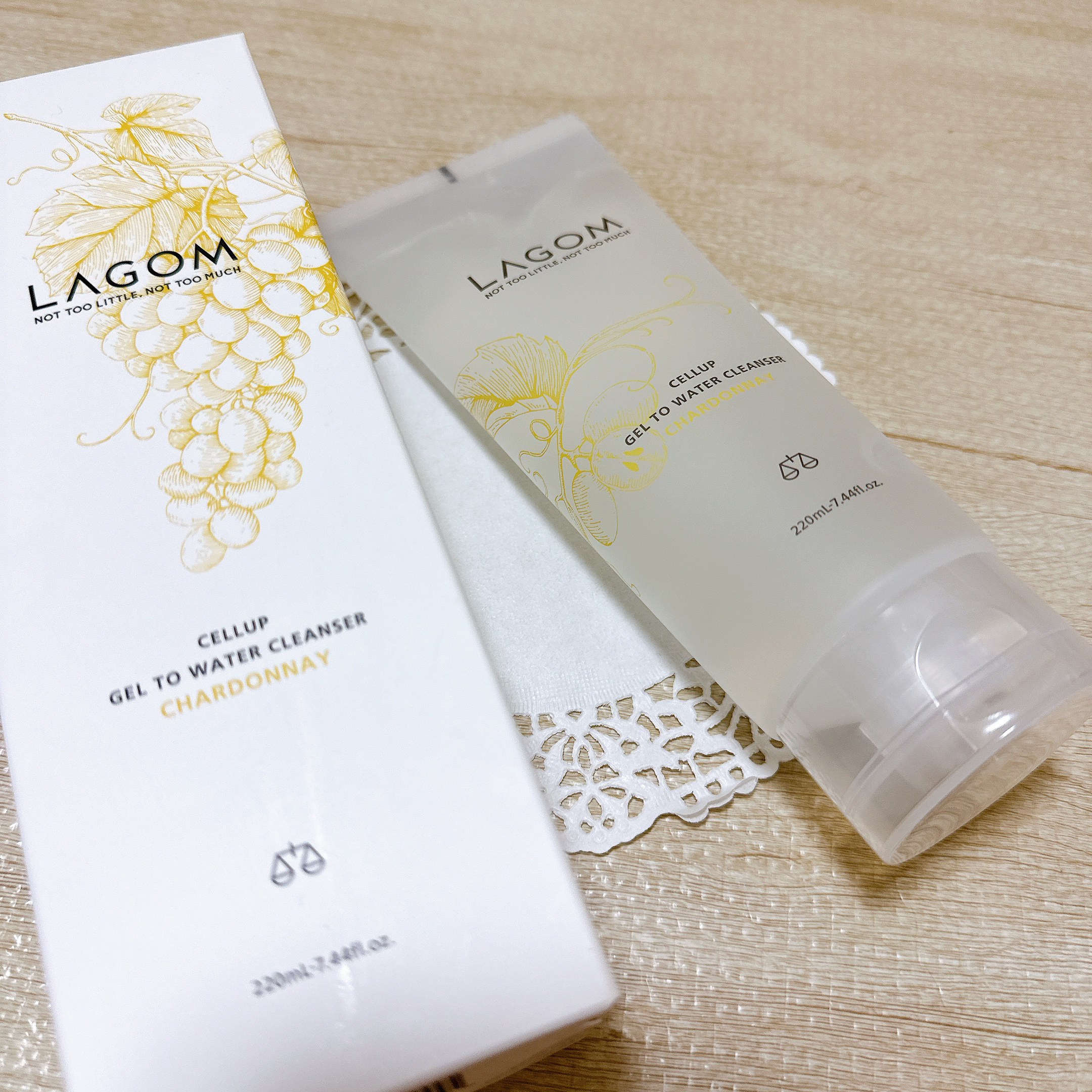 ジェルトゥウォーター クレンザー（CH）/LAGOM /その他洗顔料を使ったクチコミ（2枚目）