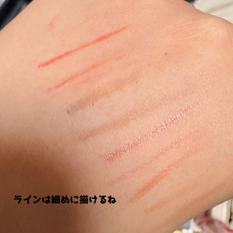 アイライナーブラシ/DAISO/メイクブラシを使ったクチコミ(4枚目)